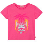 Girls Pink Logo T-Shirt, 1, hi-res