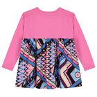 Girls Pink Vivara Dress, 1, hi-res