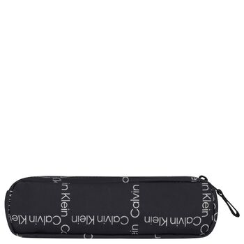 Black Logo Pencil Case