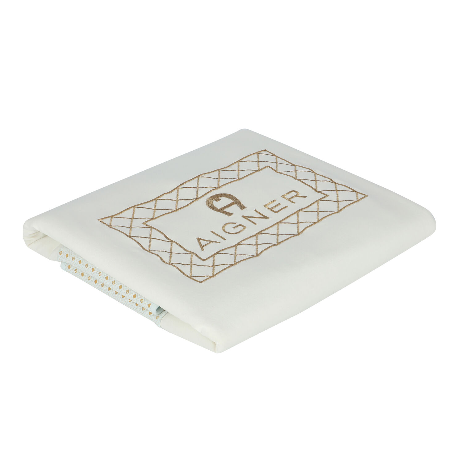 Ivory & Pink Baby Blanket, 3, hi-res