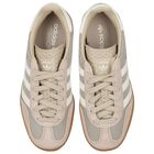 Beige & White Gazelle Trainers , 1, hi-res
