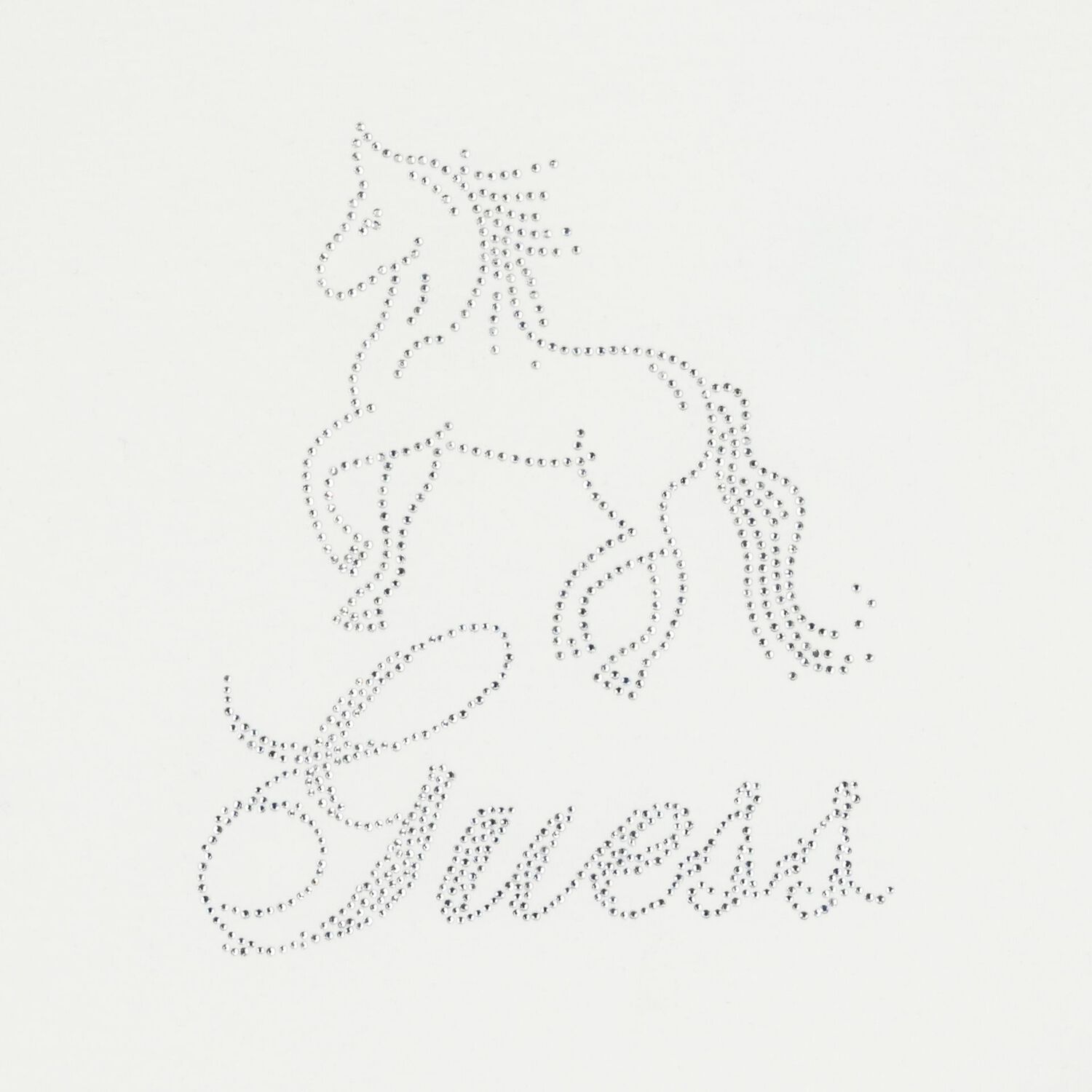 تي شيرت بنات بالشعار باللون الأبيض, 1, hi-res