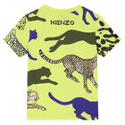 Boys Neon Green Logo T-Shirt, 1, hi-res
