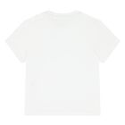 Baby Boys White & Blue Logo Shorts Set, 1, hi-res