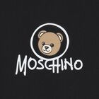 Black Teddy Bear Logo Sweatshirt, 5, hi-res
