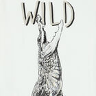 طقم شورت بطبعة تمساح باللون العاجى والاحمر للاولاد, 3, hi-res