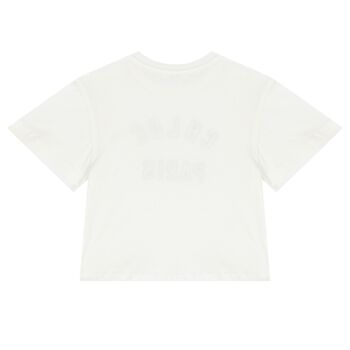Girls Ivory Logo T-Shirt