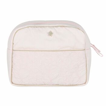 Baby Girls Pink & Gold Wash Bag