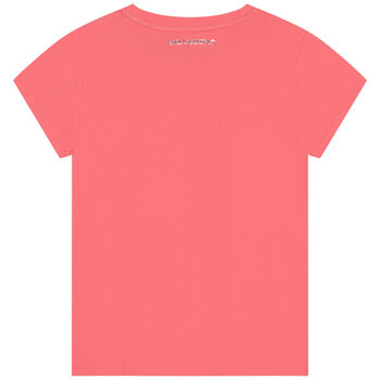 Girls Pink Choupette Logo T-Shirt
