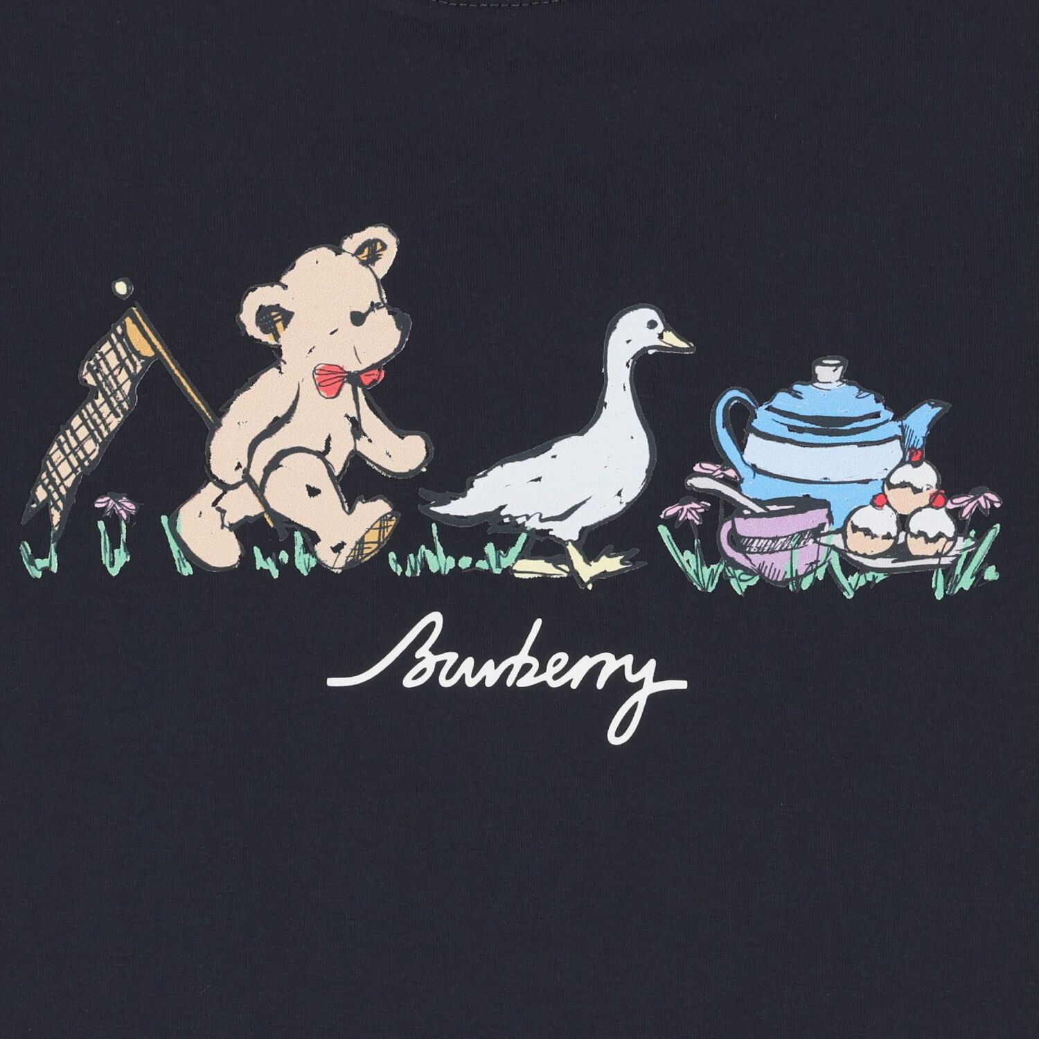 Navy Blue Thomas Bear & Friends Logo T-Shirt, 1, hi-res