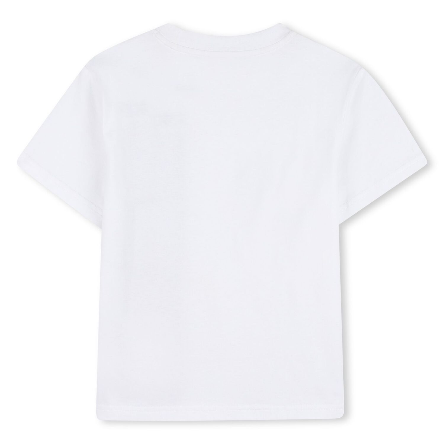 Boys White Logo T-Shirt, 2, hi-res