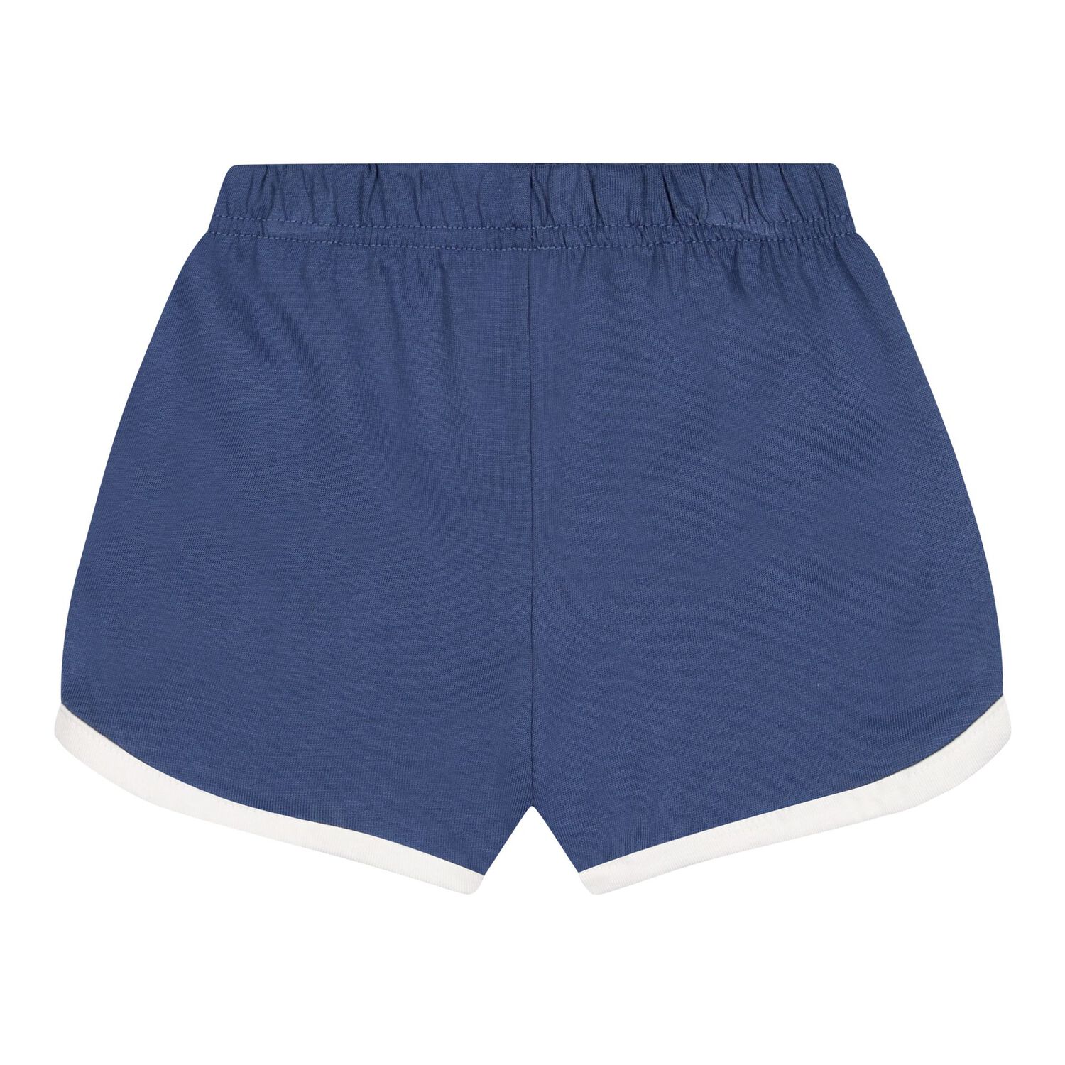 Baby Boys Navy Blue Fishing Polo Bear Shorts Set, 1, hi-res