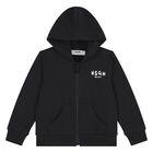 Black Logo Younger Tracksuit, 1, hi-res
