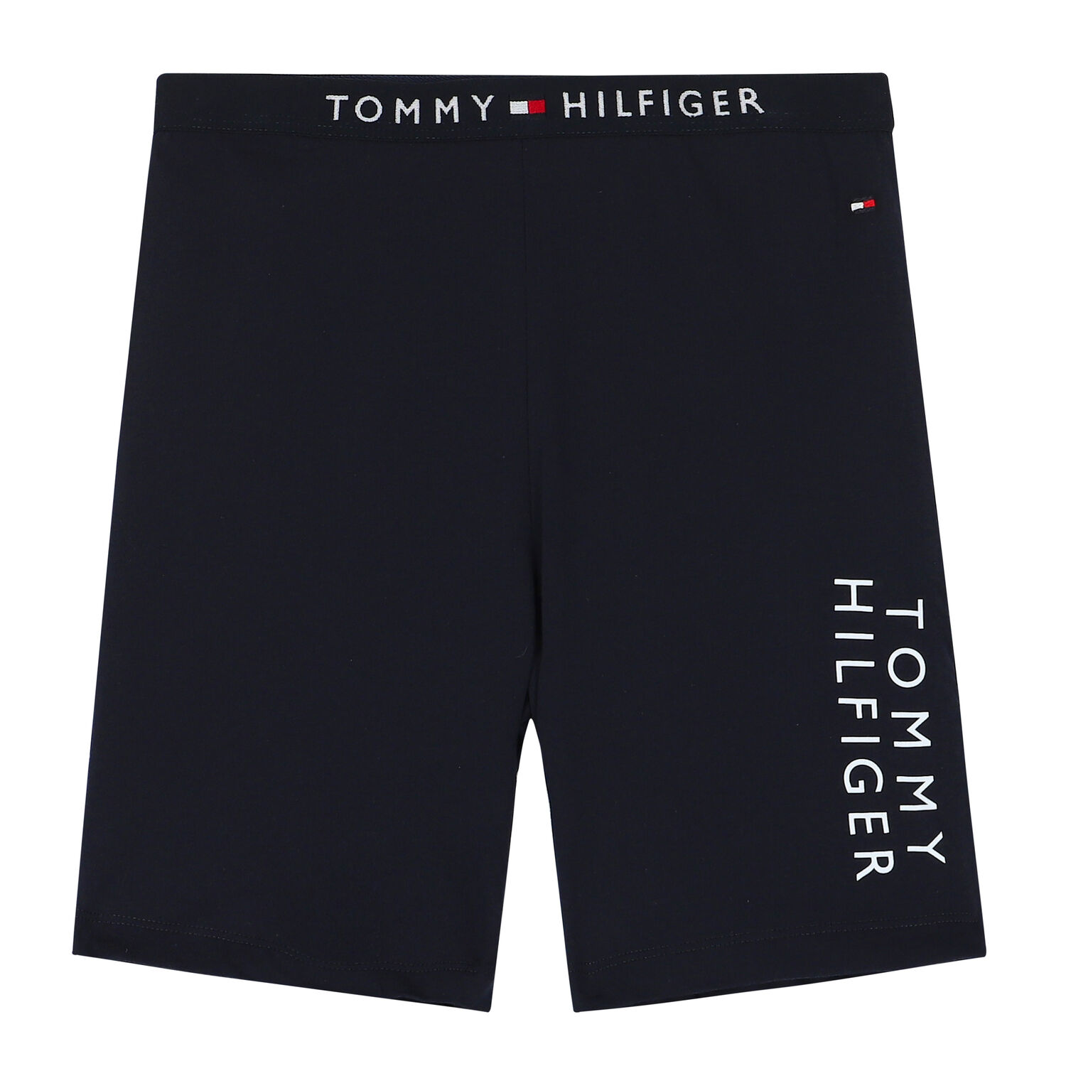 Boys White & Navy Logo Shorts Set, 1, hi-res image number null
