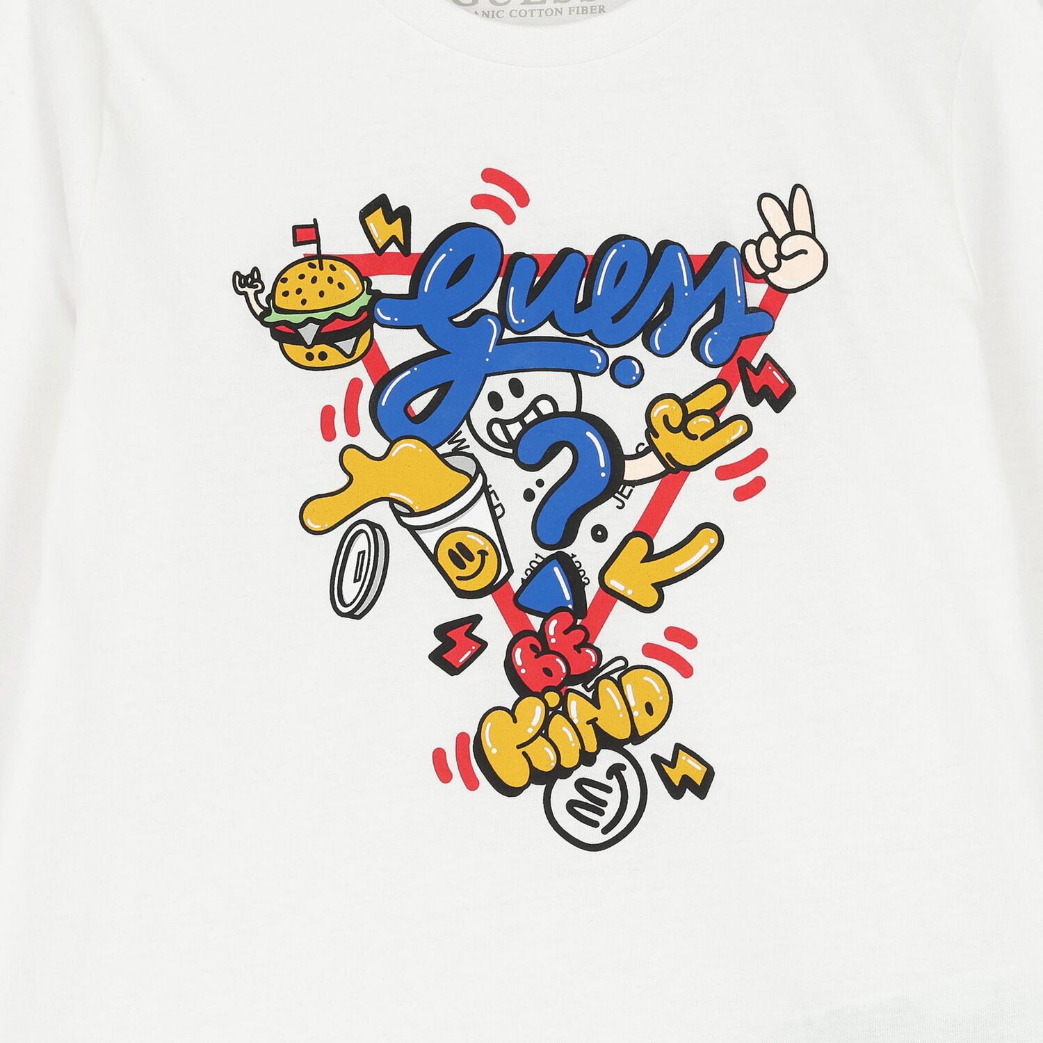 Boys White Logo Long Sleeve Top, 1, hi-res image number null