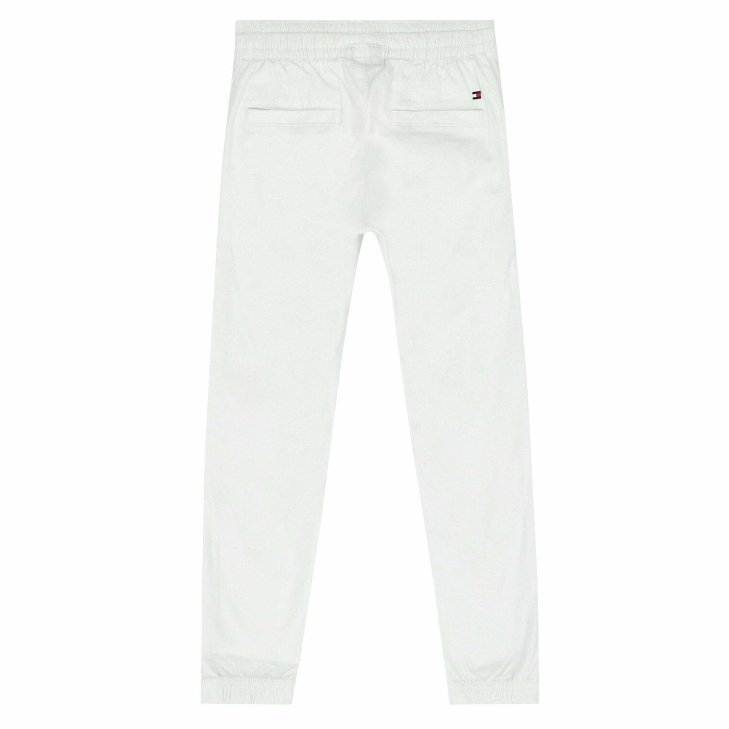 Boys White Cotton Trousers, 1, hi-res image number null