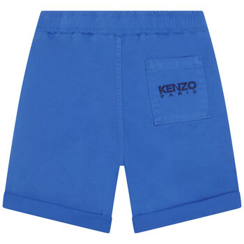 Boys Blue Logo Shorts