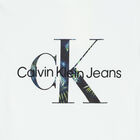 تيشيرت بالشعار باللون الأبيض للأولاد , 1, hi-res