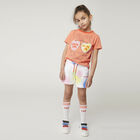 Girls White Logo Shorts, 1, hi-res