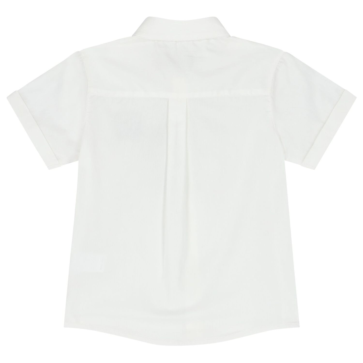 قميص أولاد بالشعار باللون الأبيض والكحلي, 2, hi-res