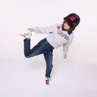 Girls Blue Denim Jeans, 1, hi-res