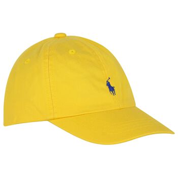 Boys Yellow Logo Cap