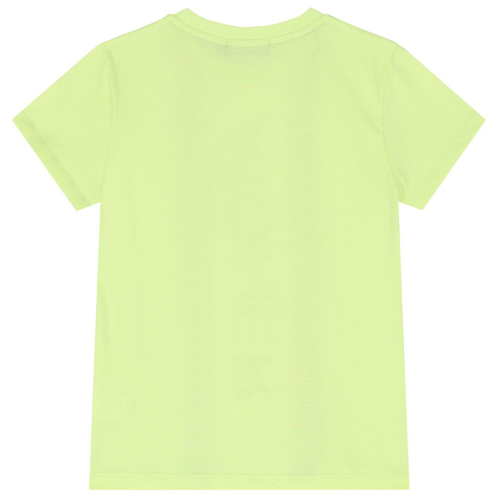 Aigner Boys Green Logo T-Shirt | Junior Couture UAE