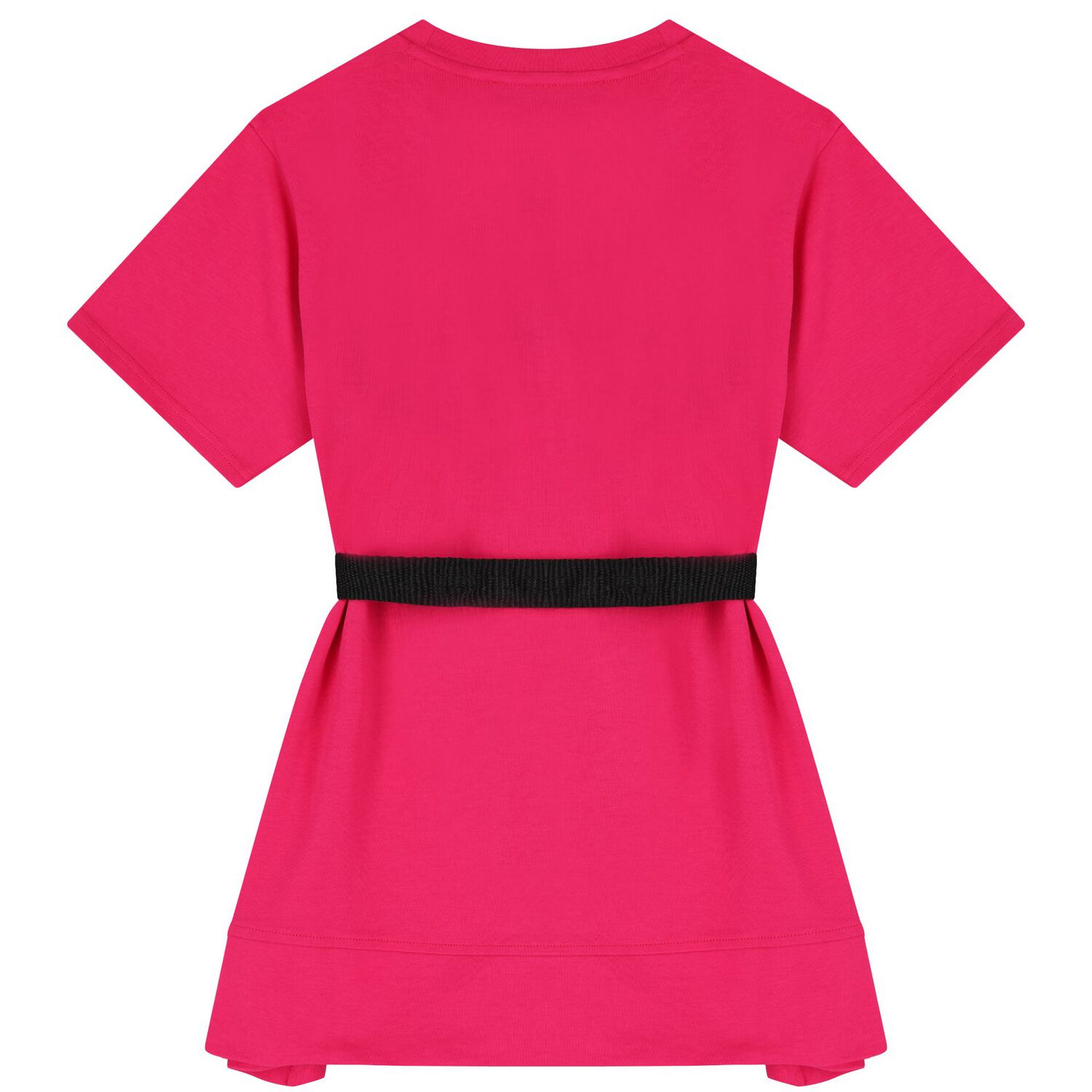 Girls Pink Logo Dress, 1, hi-res