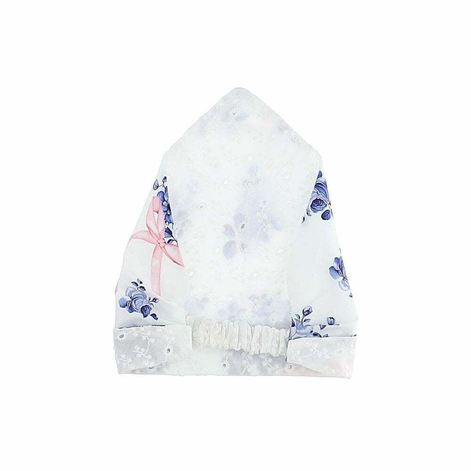 Baby Girls White Printed Bandanna, 1, hi-res image number null