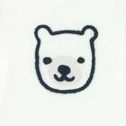 تيشيرت باكمام بالشعار باللون الابيض للاولاد, 1, hi-res