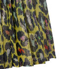 Girls Yellow Cheetah Skirt, 1, hi-res