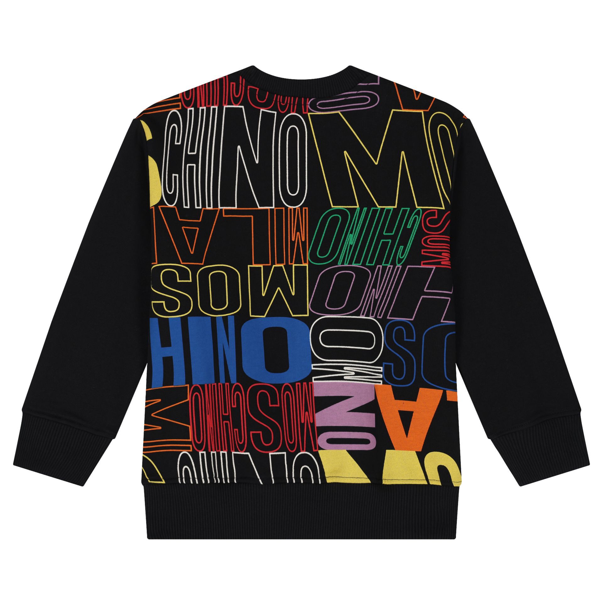 Moschino Black Logo Sweatshirt Junior Couture UAE