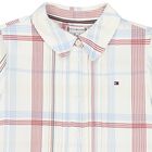 فستان بنات بالشعار باللون العاجي, 1, hi-res