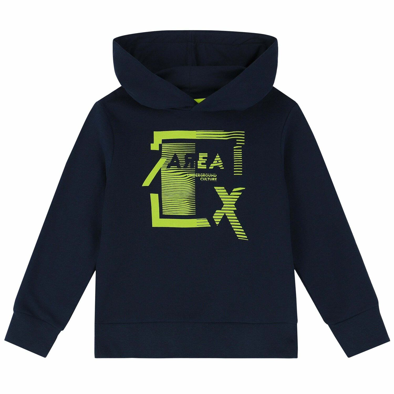 Boys Blue Hooded Sweatshirt, 1, hi-res image number null