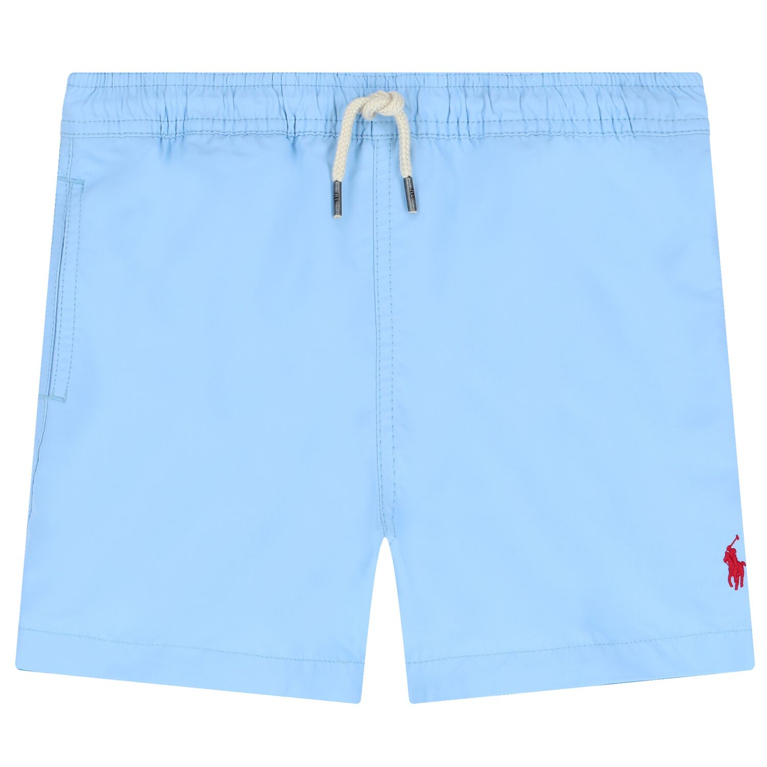 Boys Blue Logo Swim Shorts, 1, hi-res image number null