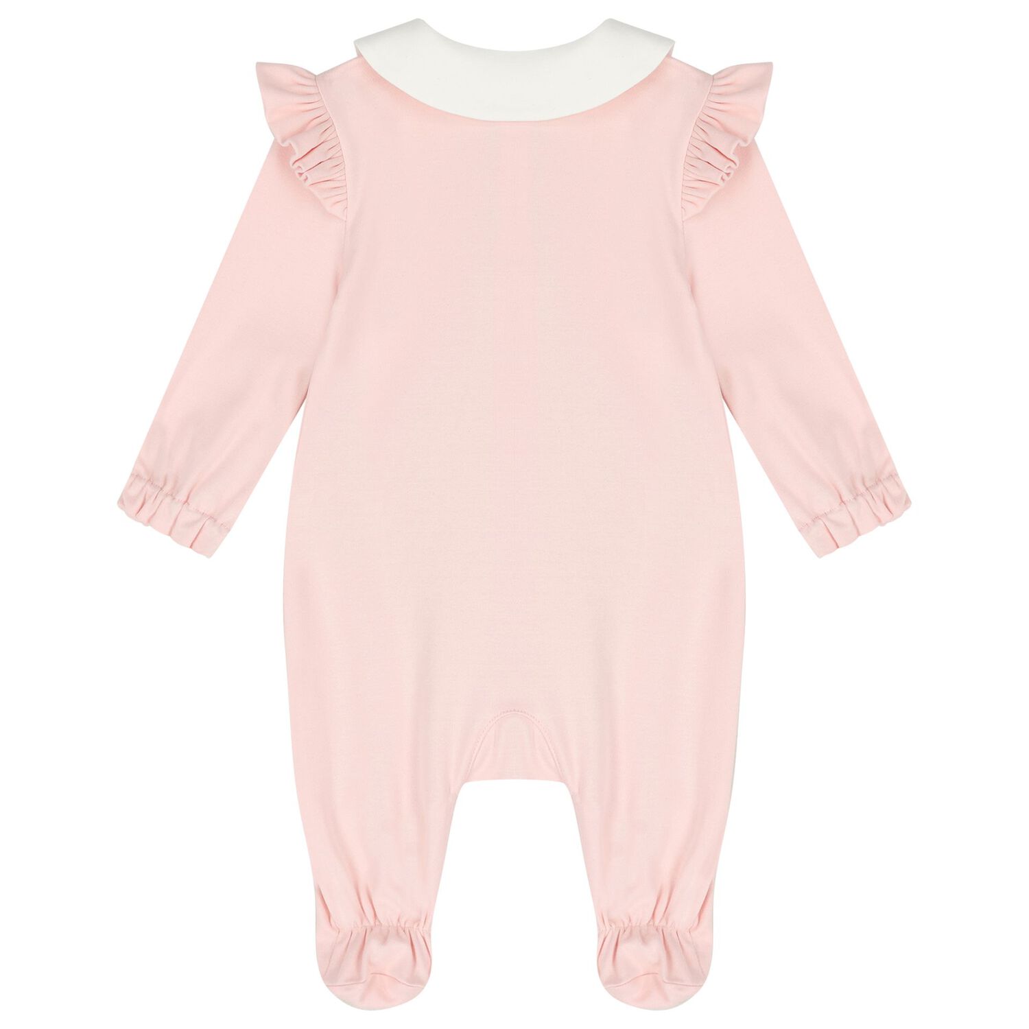 Baby Girls Pink & White Logo Babygrow Gift Set , 1, hi-res