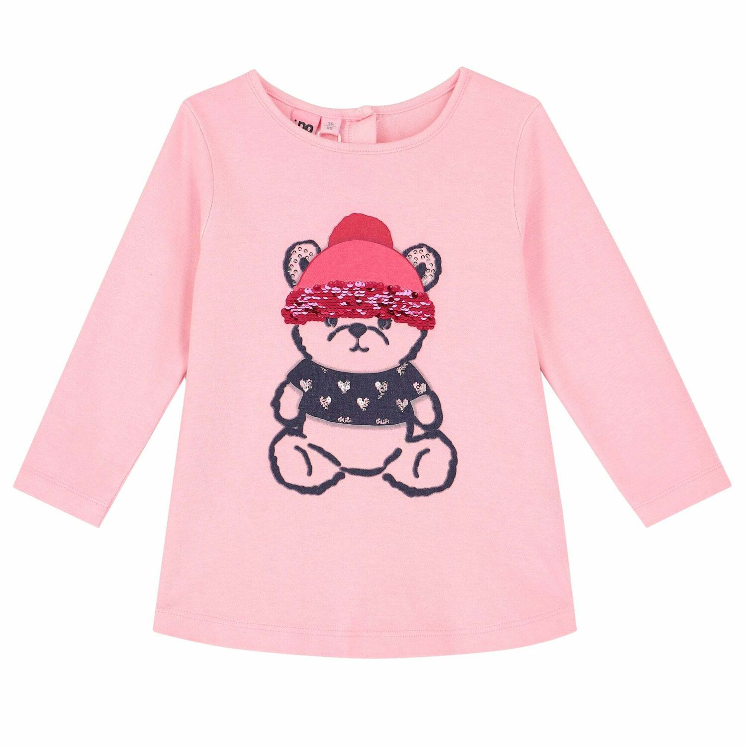 Girls Pink Leggings & Top Set, 1, hi-res image number null