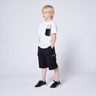 Boys White Logo T-Shirt, 1, hi-res