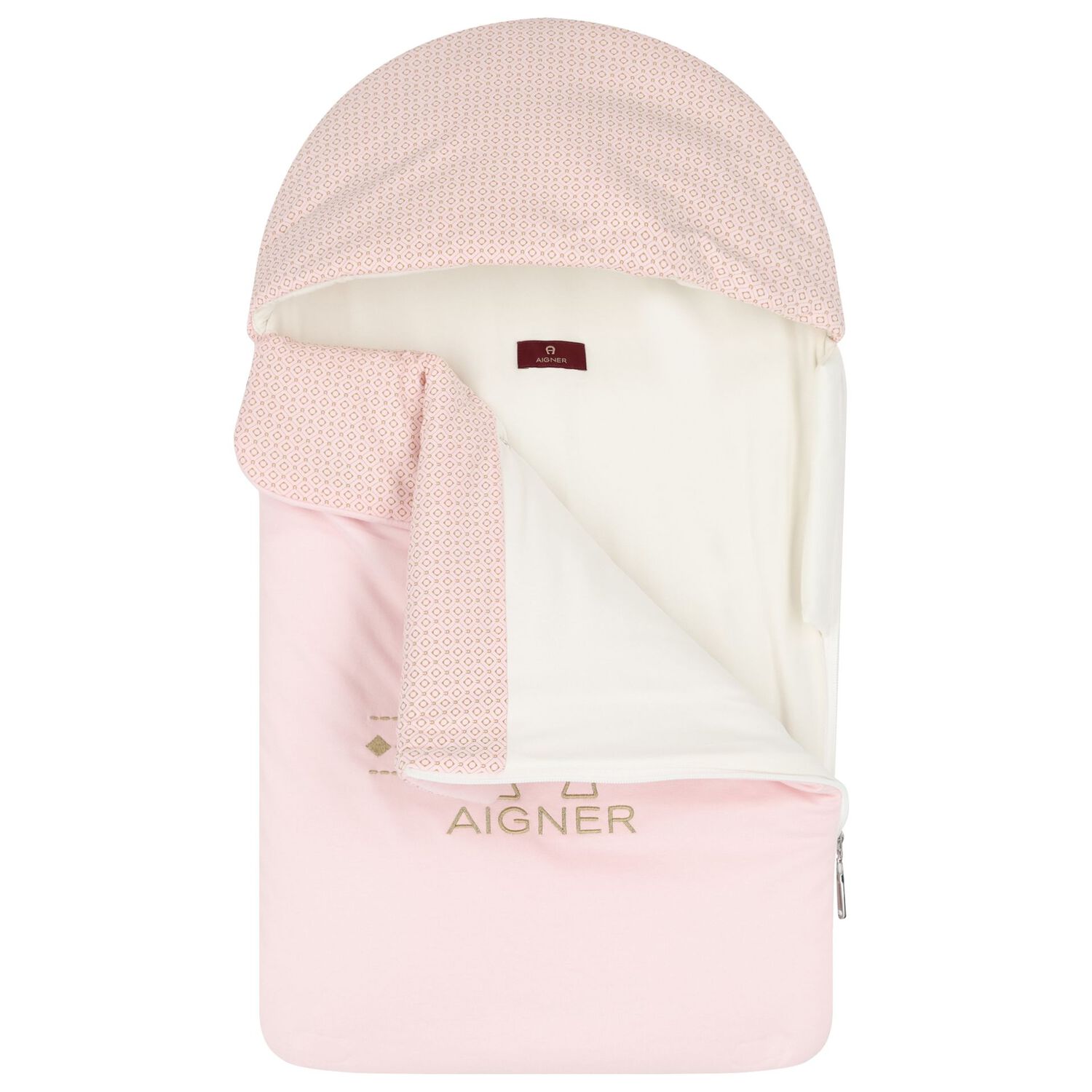 مدس بنات بالشعار باللون الورددي و الذهبي, 3, hi-res