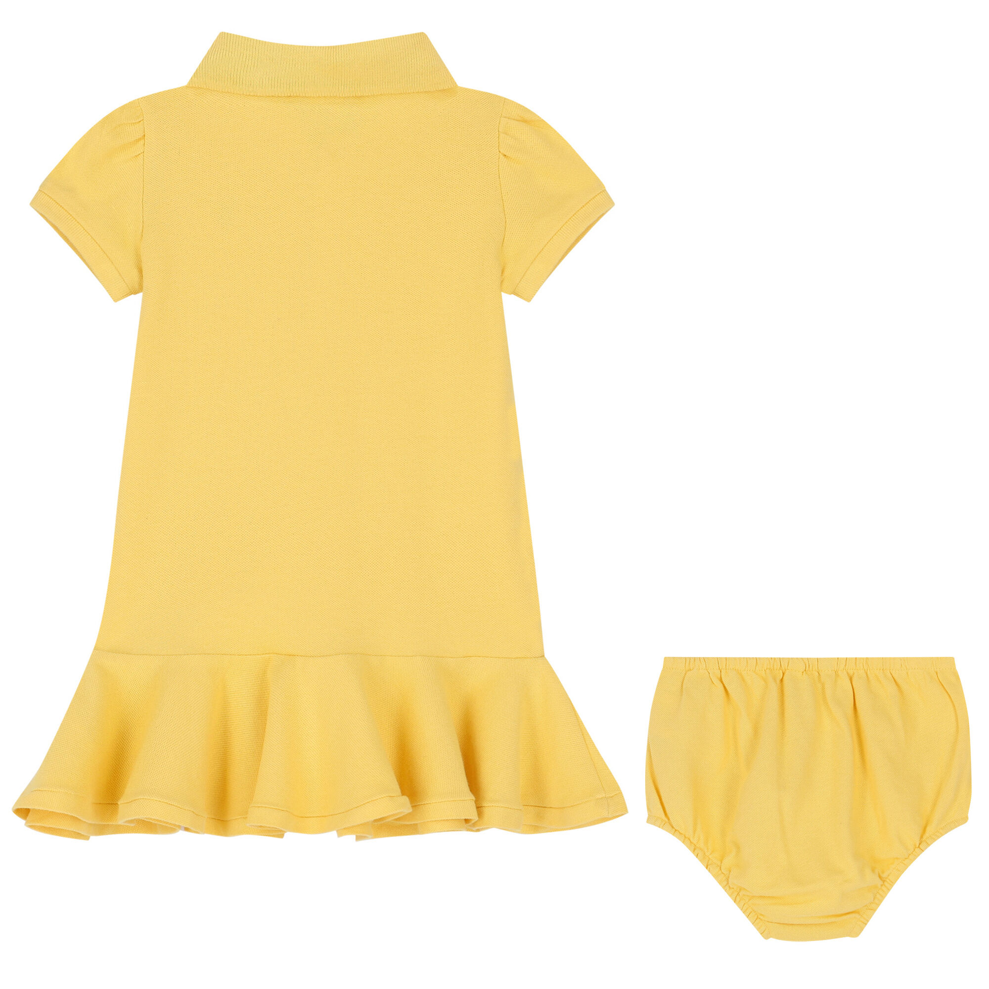 Yellow polo cheap dress