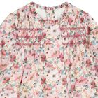 Baby Girls Pink Floral Dress, 2, hi-res