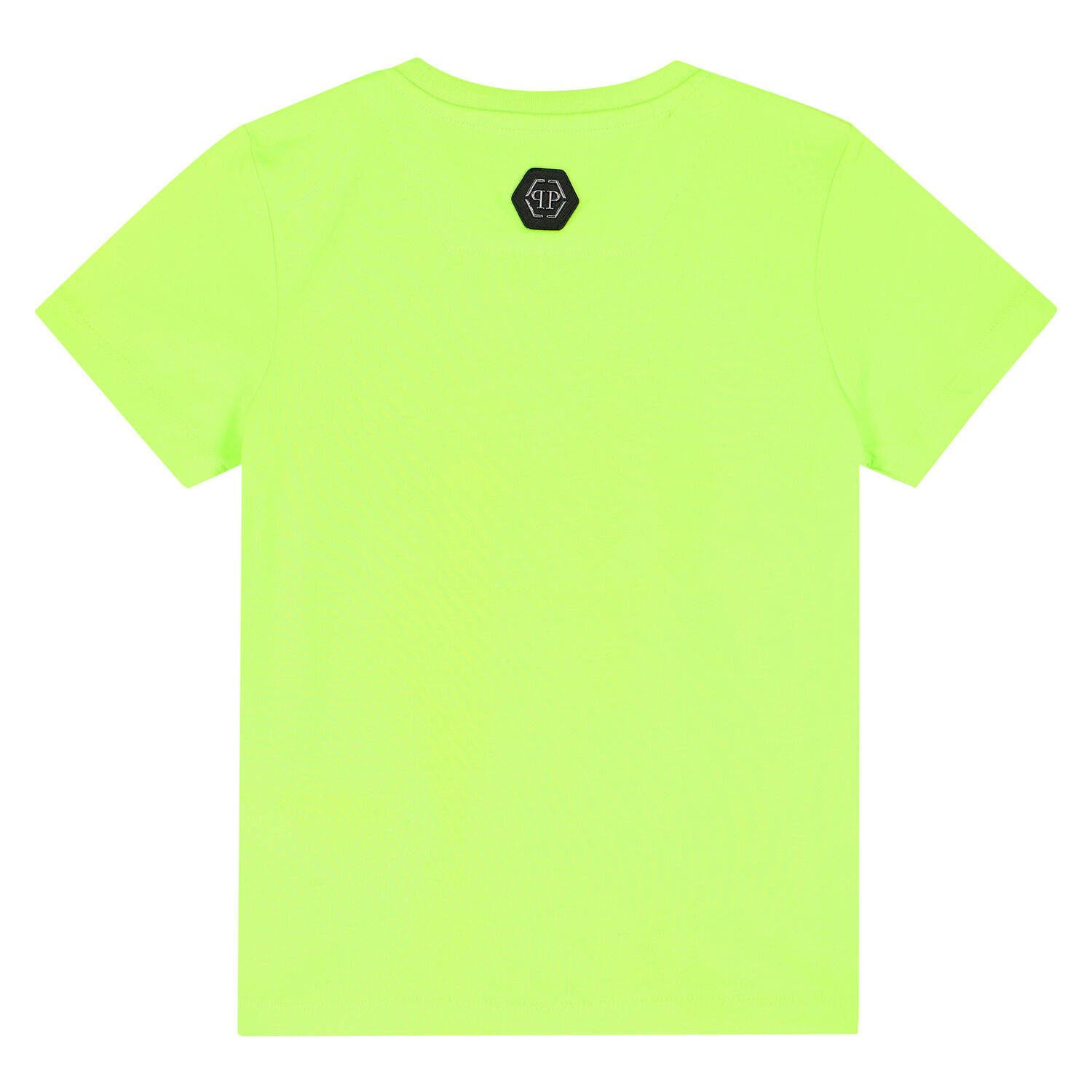 تيشيرت بالشعار باللون الأصفر نيون للأولاد, 2, hi-res
