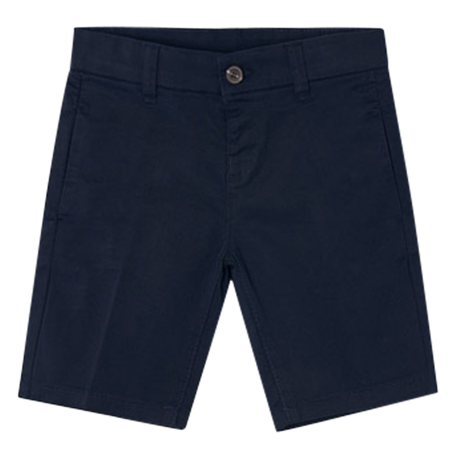 Boys Navy Blue Cotton Shorts, 5, hi-res image number null