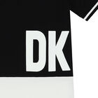 Boys Black Logo Polo Shirt, 1, hi-res