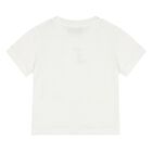 Younger White Teddy Bear Logo T-Shirt, 1, hi-res