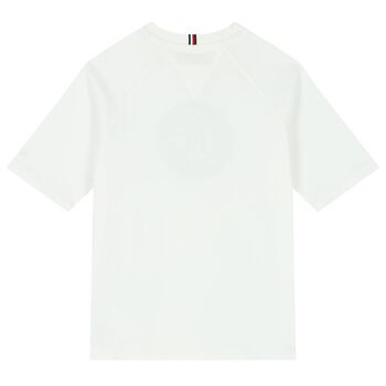 Boys White Logo T-Shirt