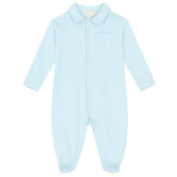 Baby Boys Blue Babygrow
