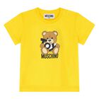 Younger Yellow Teddy Bear Logo T-Shirt, 6, hi-res