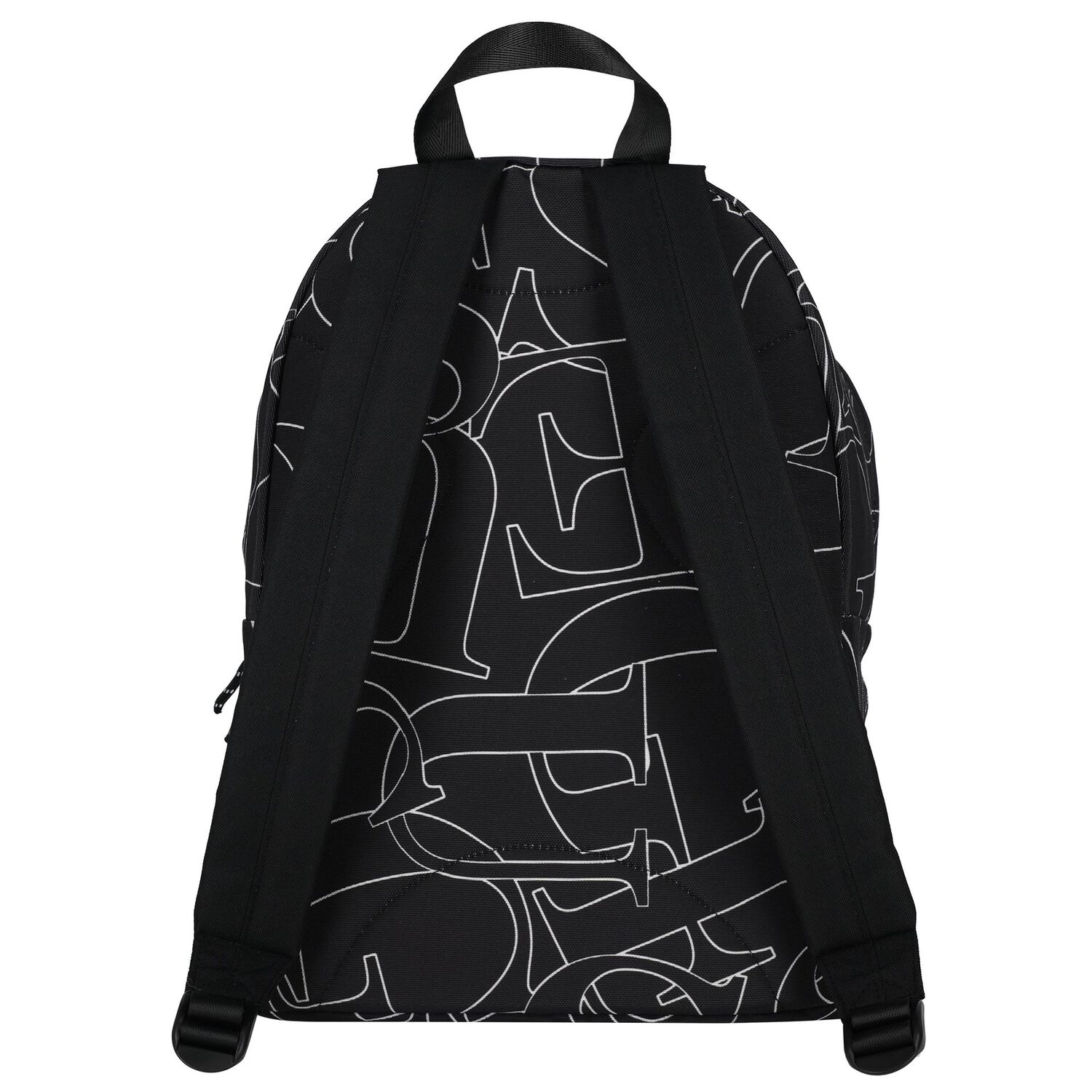 Black Logo Backpack ( 45cm ), 1, hi-res