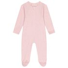 ملابس أطفال للبنات باللونين الأبيض والوردي (عبوة من 4 قطع), 2, hi-res